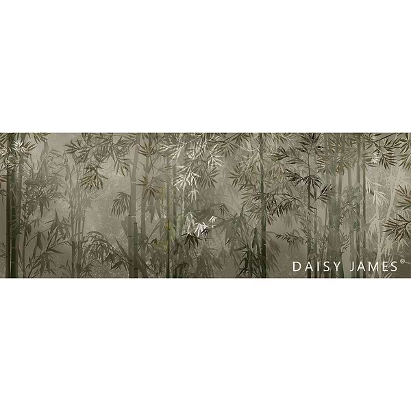 The Bamboo Green behang-behang-Daisy James-Selected Wallpapers &amp; Interiors