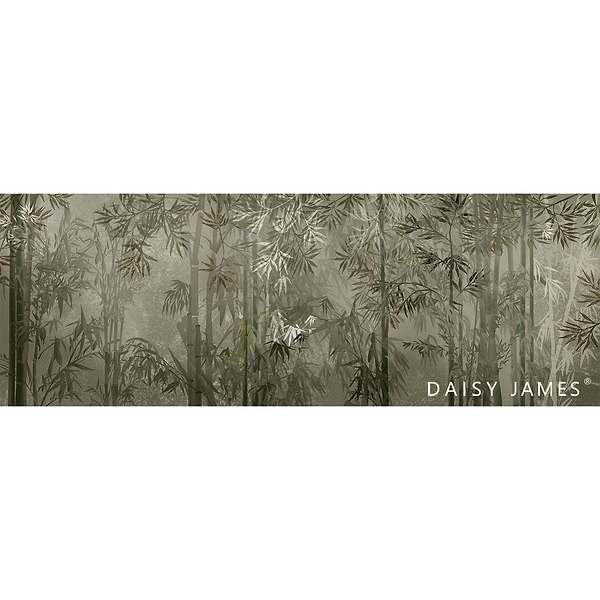 The Bamboo Green behang-behang-Daisy James-Selected Wallpapers & Interiors
