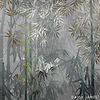 The Bamboo Grey behang-behang-Daisy James-Grey-Vinyl-M2-Selected Wallpapers & Interiors