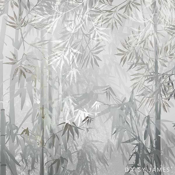 The Bamboo Light behang-behang-Daisy James-Light-Vinyl-M2-Selected Wallpapers & Interiors