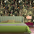 The Bird of Paradise Colour behang-behang-Daisy James-Selected Wallpapers & Interiors