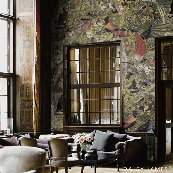 The Bird of Paradise behang-behang-Daisy James-Selected Wallpapers &amp; Interiors