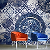 The Blue Delft NO 2 behang-behang-Daisy James-Selected Wallpapers &amp; Interiors