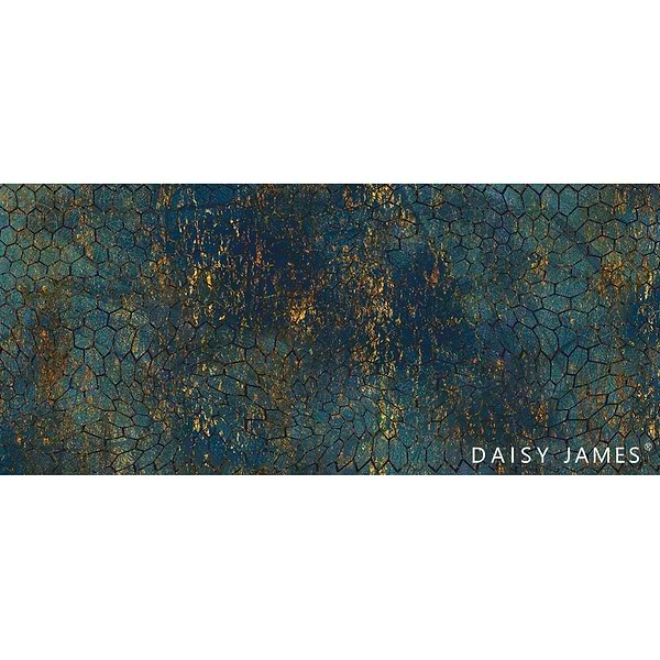 The Blue and Gold behang-Behang-Daisy James-Selected Wallpapers &amp; Interiors