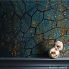 The Blue and Gold behang-Behang-Daisy James-Selected Wallpapers &amp; Interiors