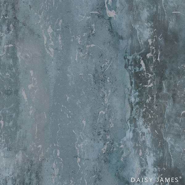 The Bluestone behang-behang-Daisy James-Blue-Vinyl-M2-Selected Wallpapers & Interiors