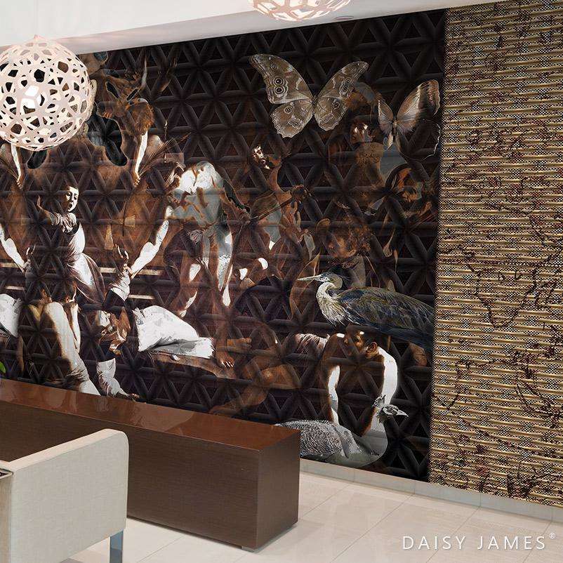 The Butterfly behang-behang-Daisy James-Selected Wallpapers & Interiors