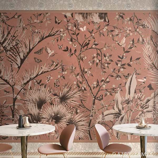 The Canopy behang-behang-Daisy James-Selected Wallpapers & Interiors