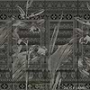The Cartouche Grey behang-behang-Daisy James-Grey-Vinyl-M2-Selected Wallpapers & Interiors