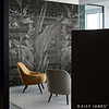 The Cartouche Grey behang-behang-Daisy James-Selected Wallpapers & Interiors