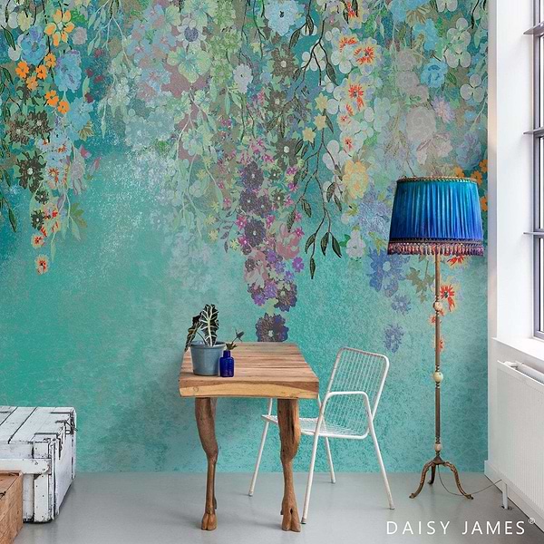 The Cascade behang-behang-Daisy James-Selected Wallpapers &amp; Interiors