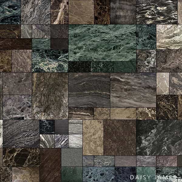 The Chalks behang-behang-Daisy James-Original-Vinyl-M2-Selected Wallpapers & Interiors