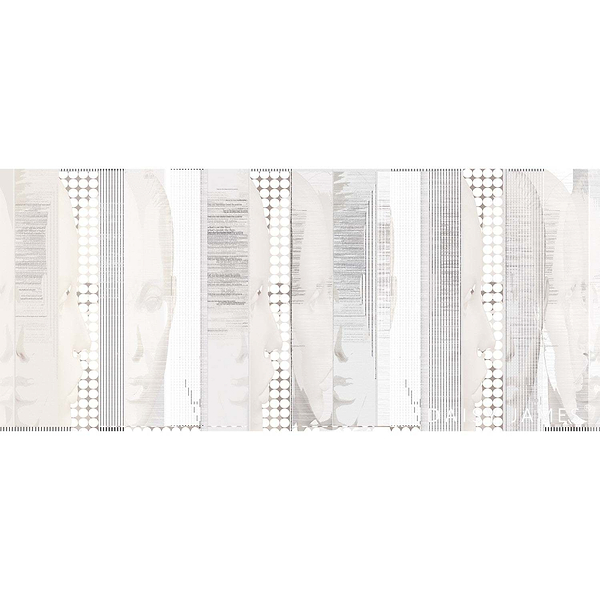 The Faces behang-behang-Daisy James-Selected Wallpapers &amp; Interiors