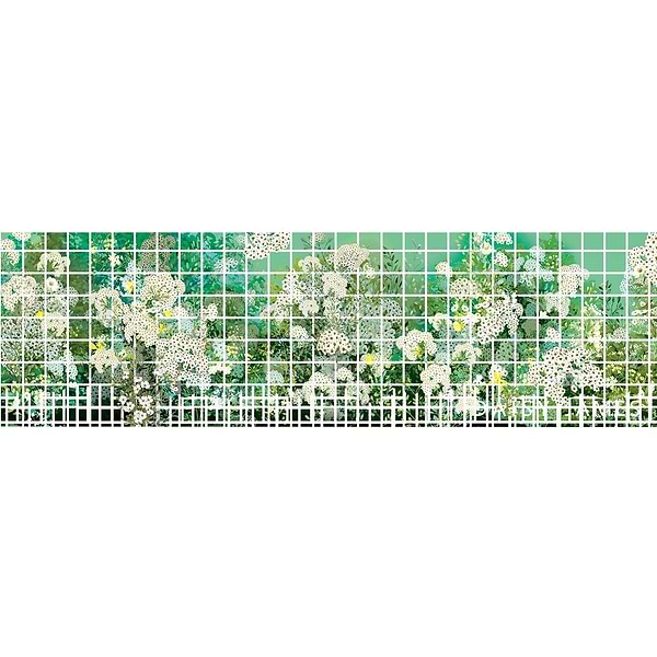 The Fence behang-behang-Daisy James-Selected Wallpapers & Interiors