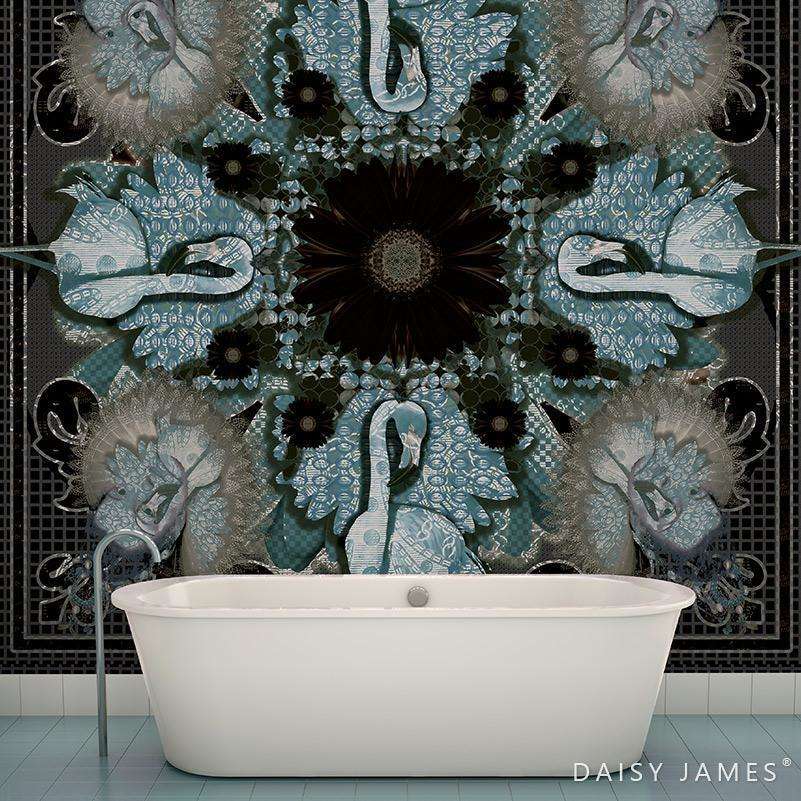 The Flamingo behang-behang-Daisy James-Selected Wallpapers &amp; Interiors