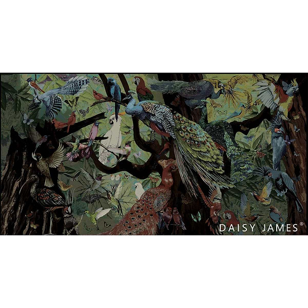 The Founding Feathers behang-behang-Daisy James-Selected Wallpapers &amp; Interiors