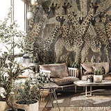 The Giraffes behang-behang-Daisy James-Selected Wallpapers & Interiors