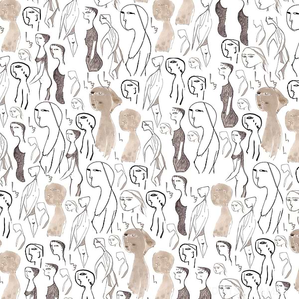 The Glyph behang-behang-Daisy James-Color-Vinyl-M2-Selected Wallpapers &amp; Interiors