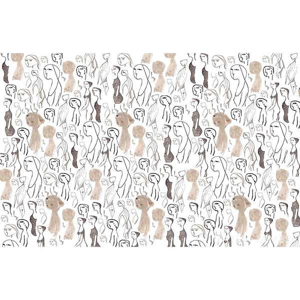 The Glyph behang-behang-Daisy James-Selected Wallpapers & Interiors