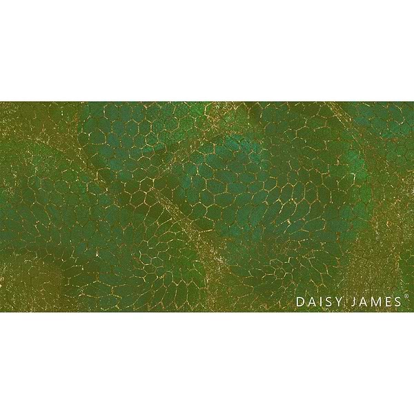 The Green & Gold behang-behang-Daisy James-Selected Wallpapers & Interiors