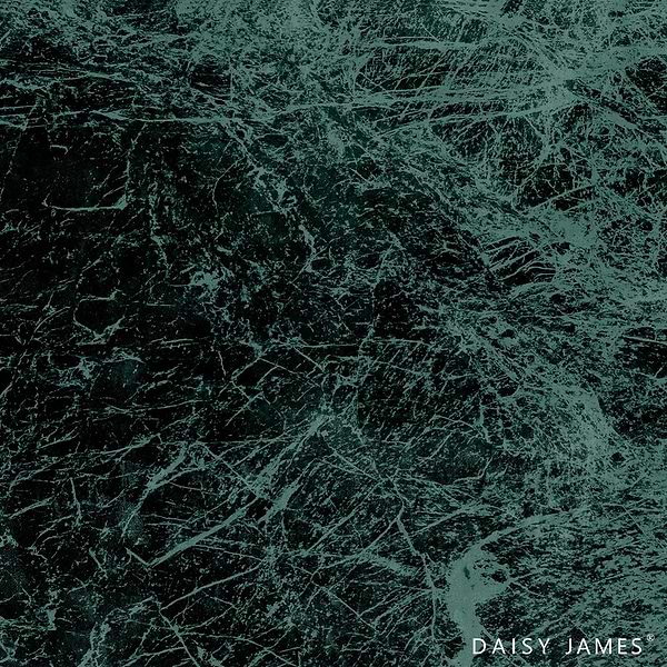 The Greenstone behang-behang-Daisy James-Green-Vinyl-M2-Selected Wallpapers & Interiors