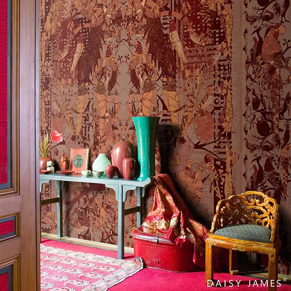 The Herald Terra behang-behang-Daisy James-Selected Wallpapers &amp; Interiors