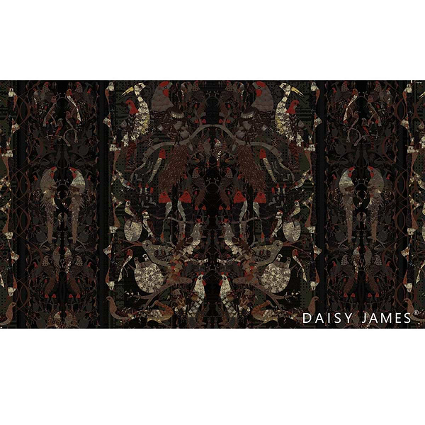 The Herald behang-behang-Daisy James-Selected Wallpapers &amp; Interiors