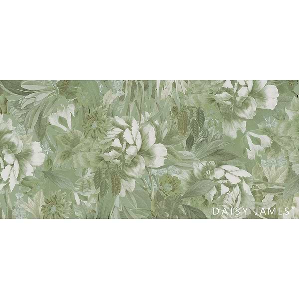 The Hosta Green behang-Behang-Daisy James-Selected Wallpapers &amp; Interiors