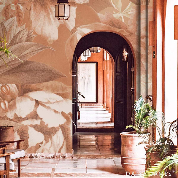 The Hosta Terra behang-Behang-Daisy James-Selected Wallpapers &amp; Interiors