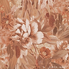 The Hosta Terra behang-Behang-Daisy James-Terracotta-Vinyl-M2-Selected Wallpapers & Interiors