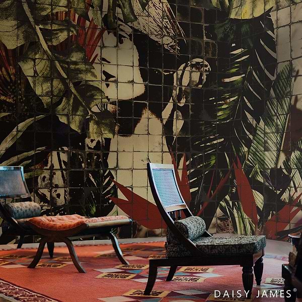 The Icon behang-behang-Daisy James-Selected Wallpapers &amp; Interiors