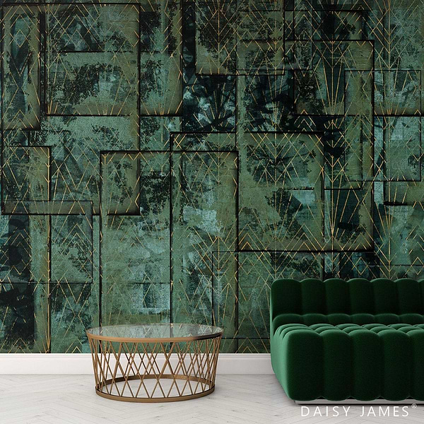 The Jade behang-behang-Daisy James-Selected Wallpapers &amp; Interiors