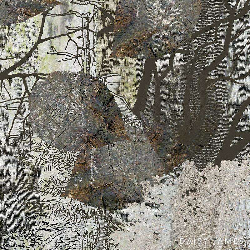 The Lime Forest behang-behang-Daisy James-Multicolor-Vinyl-M2-Selected Wallpapers &amp; Interiors