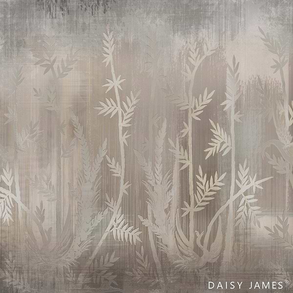 The Loom behang-behang-Daisy James-Beige-Vinyl-M2-Selected Wallpapers & Interiors