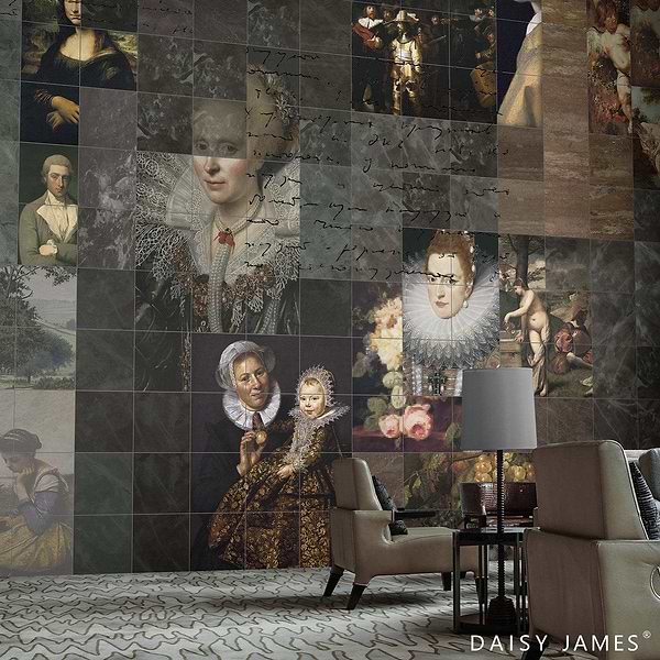 The Marble behang-behang-Daisy James-Selected Wallpapers &amp; Interiors