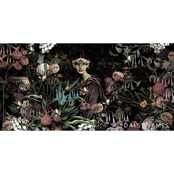 The Mask behang-behang-Daisy James-Selected Wallpapers &amp; Interiors