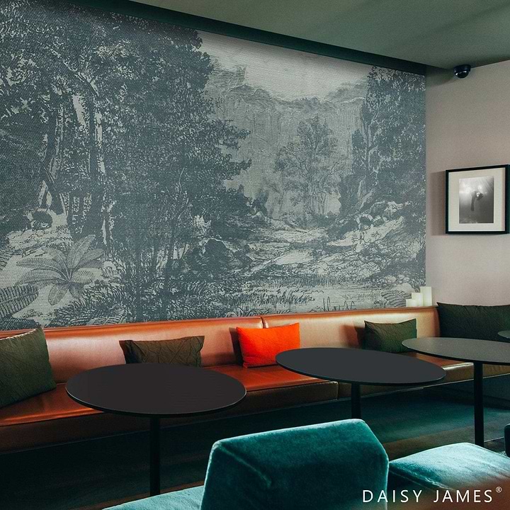 The Minstrel behang-behang-Daisy James-Selected Wallpapers &amp; Interiors