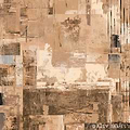 The Palette behang-behang-Daisy James-Ocher-Vinyl-M2-Selected Wallpapers & Interiors