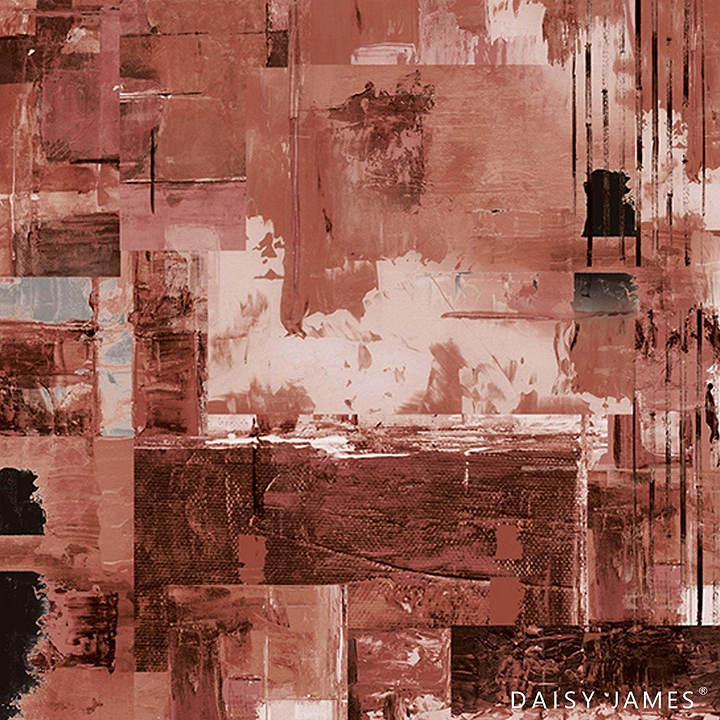 The Palette behang-behang-Daisy James-Orange Red-Vinyl-M2-Selected Wallpapers &amp; Interiors
