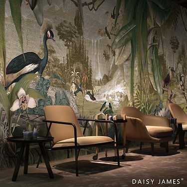 The Past behang-behang-Daisy James-Selected Wallpapers &amp; Interiors