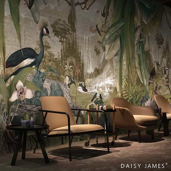 The Past behang-behang-Daisy James-Selected Wallpapers & Interiors