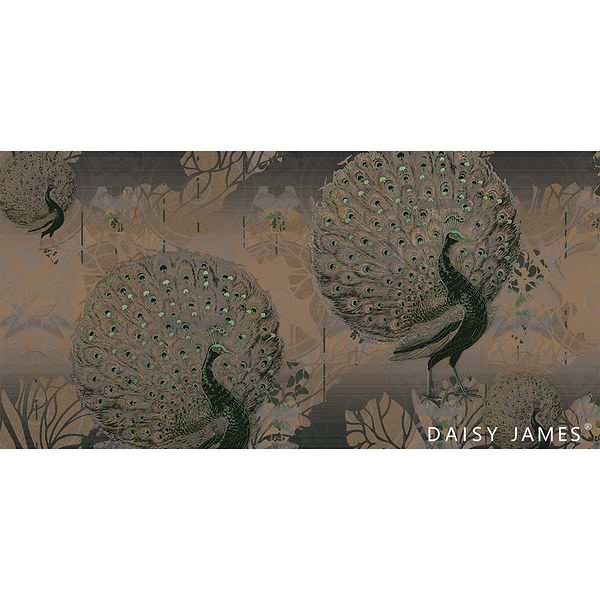 The Pavo behang-behang-Daisy James-Selected Wallpapers & Interiors