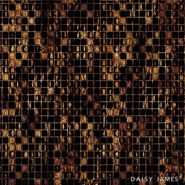 The Penny behang-behang-Daisy James-Goud / Zwart-Vinyl-M2-Selected Wallpapers &amp; Interiors