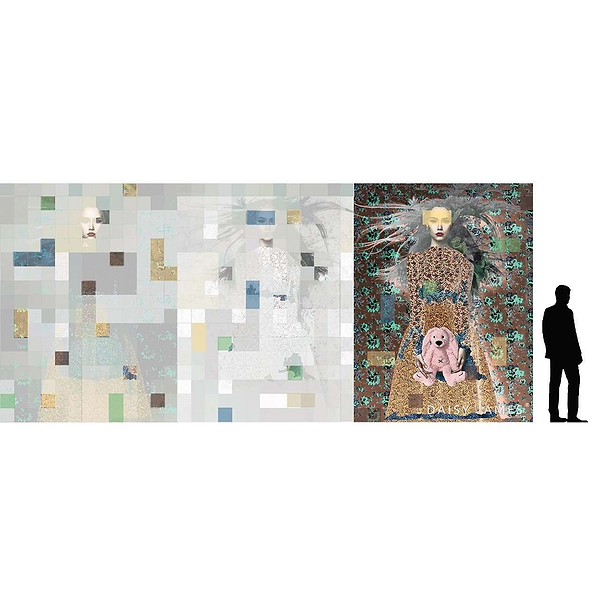 The Pink Rabbit behang-behang-Daisy James-Selected Wallpapers &amp; Interiors