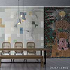 The Pink Rabbit behang-behang-Daisy James-Selected Wallpapers & Interiors