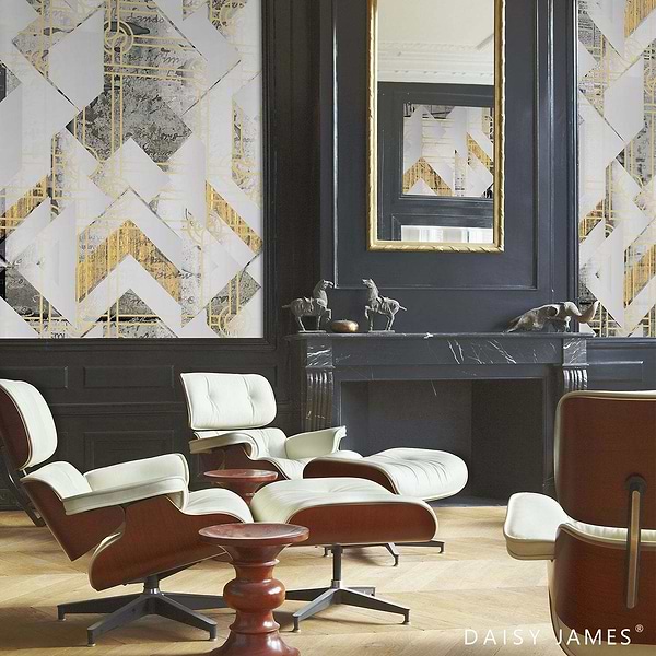 The Platinum behang-behang-Daisy James-Selected Wallpapers &amp; Interiors