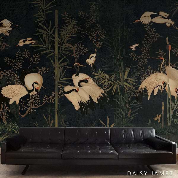 The Red Crown-Behang-Tapete-Daisy James-Selected Wallpapers