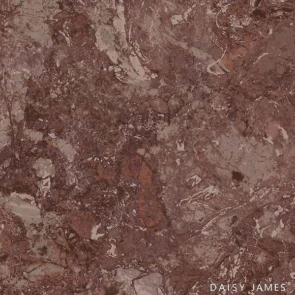 The Redstone behang-behang-Daisy James-Red-Vinyl-M2-Selected Wallpapers & Interiors