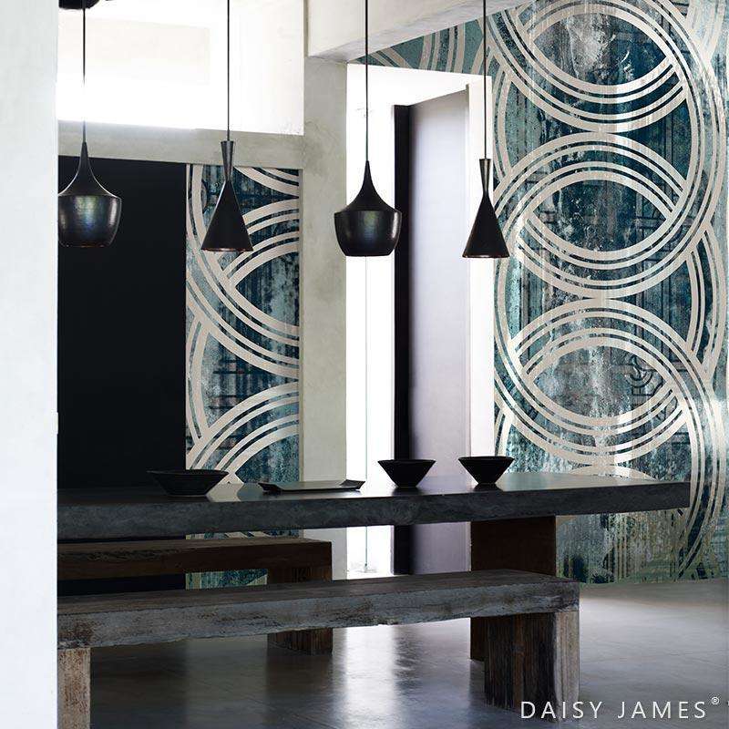 The Ring behang-behang-Daisy James-Selected Wallpapers &amp; Interiors