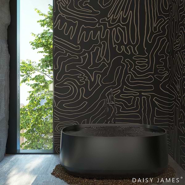 The Roam behang-Behang-Daisy James-Selected Wallpapers & Interiors